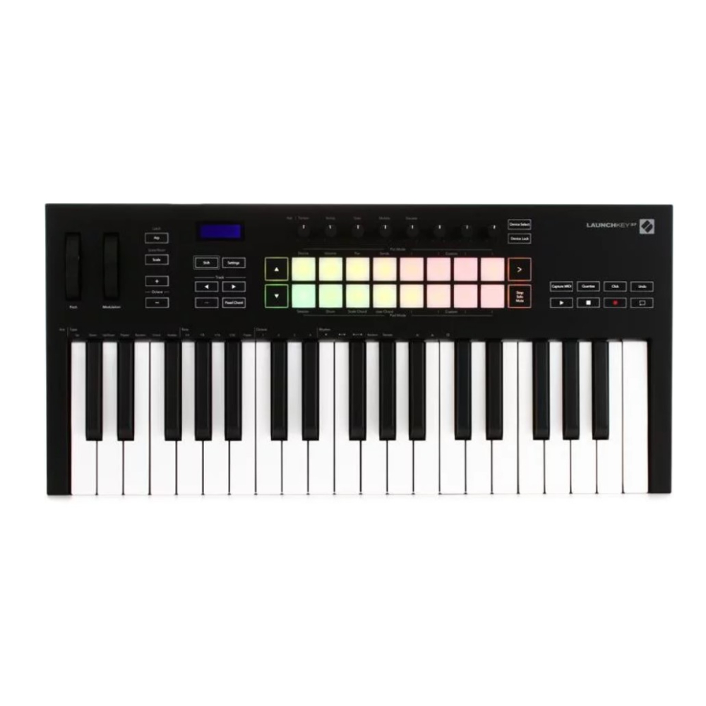 Novation launchkey 37 mk3 usb midi controller